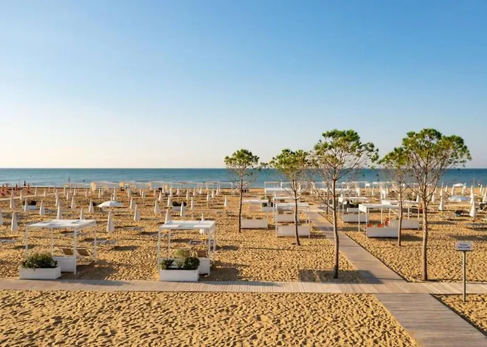 Apartmán Beachfront Escape One Bedroom Flat With Ac Bibione
